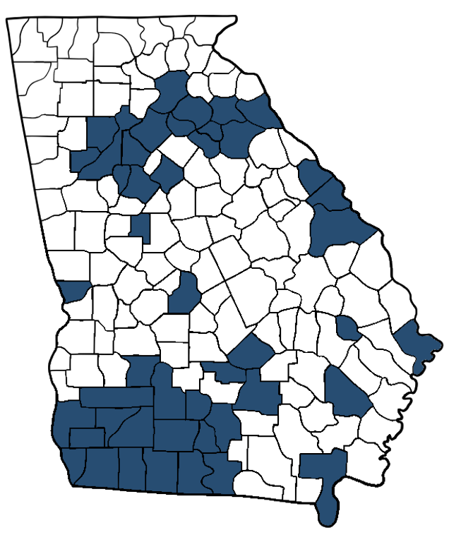 Service Areas In Georgia